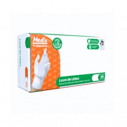 Luva Latex P Medix C/100 Mblife C/po