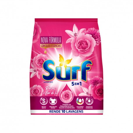 Sabao Po 800g Surf Sache Flores Sanitizante