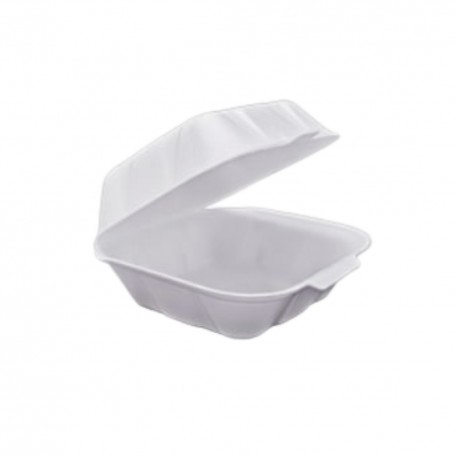 Hamburgueria Isopor Med Totalplast C/100 Th02 146x146x68 Fd 4