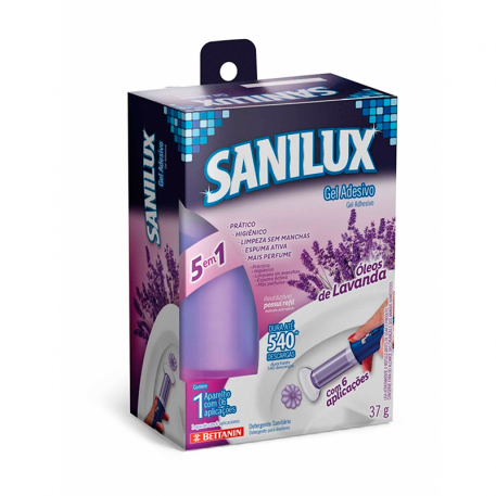 Aparelho Gel Sanit Adesivo Sanilux Lavanda