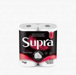 Papel Higiênico F.dupla Supra C/4rl 30mt (64 Rolos)