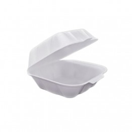 Hamburgueria Isopor Med Totalplast C/100 Th02 146x146x68 Fd 4