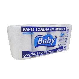 Toalha Bob 8x20x100 100% Baby 22g