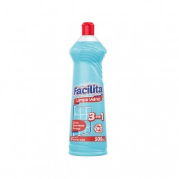 Limpa Vidros 500ml Facilita Squeeze Audax