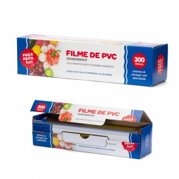 Filme Pvc 28cmx300mt Faca Facil. C/trilho