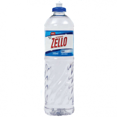 Detergente Liquido 500ml Zello Clear