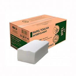 Papel Toalha Interfolha 2d 100% 22,5x20,5 Fs C/2000 Fit Indaial