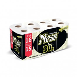 Papel Higiênico F.dupla Ness C/16rl 30mt (64 Rolos) L16/p15