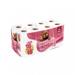 Papel Higiênico F.dupla Superpel C/16rl 30mt (64 Rolos)