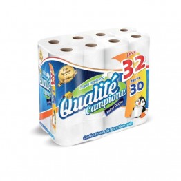 Papel Higiênico F.dupla Qualite C/32rl 30mt (2x32) L32/p30