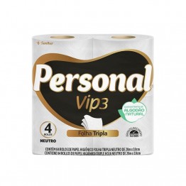 Papel Higiênico F.tripla Personalvip C/4 20m (64 Rolos)