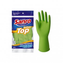 Luva Bor M Sanro Top Verde