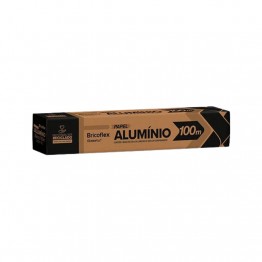 Rolo Aluminio 30cmx100mts Bricoflex