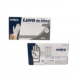 Luva Latex P Nobre C/100 C/po