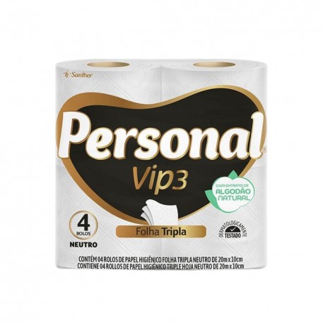 Papel Higiênico F.tripla Personalvip C/4 20m (64 Rolos)