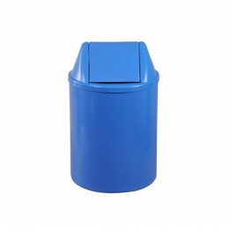 Cesto Lixo 50cm C/tp Vai-vem Jsn 22lt Azul