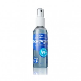Alcool Spray 120ml C/clorexidina Asseptgel