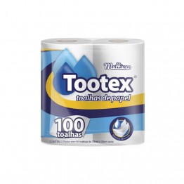 Papel Toalha Cozinha Tootex C/2 100fl