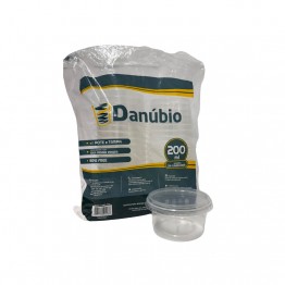 Pote 200ml Tr Danubio C/24 Kit Redondo