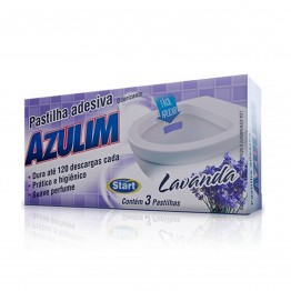 Pastilha Adesiva Azulim C/3un Lavanda