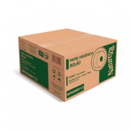 Papel Higiênico Rolao F.s 8x300 Lx Natureza 7cm