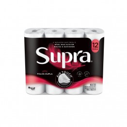 Papel Higiênico F.dupla Supra C/12rl 30mt (72 Rolos)