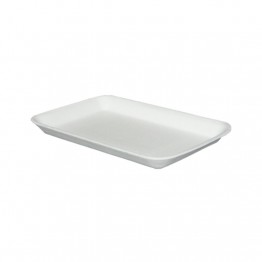 Bandeja Isopor 02 Rasa Spuma C/100 Br 210x140x17 Fd 4