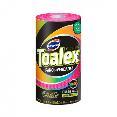 Pano Reutilizavel Toalex C/1rl Rosa