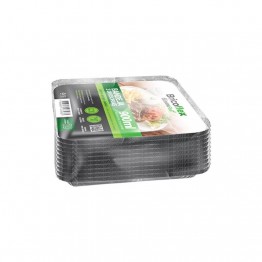 Bandeja Aluminio 3 Div Bricoflex 900ml C/100