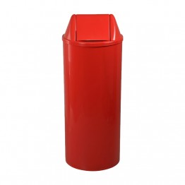 Cesto Lixo 50cm C/tp Vai-vem Jsn 22lt Vermel