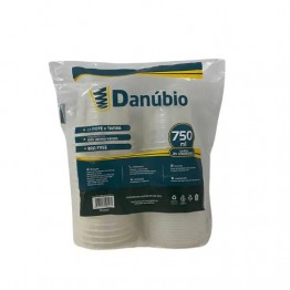 Pote 750ml Tr Danubio C/24 Kit Redondo