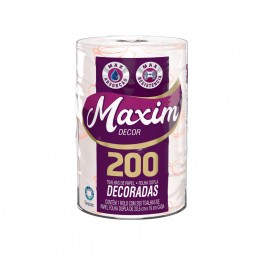 Papel Toalha Cozinha Maxim Decor C/1 200fl