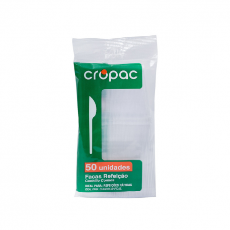 Faca Refeicao Cropac C/50 Cristal