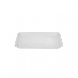 Bandeja Isopor 03 Rasa B Apetite C/100 Br 180x235x15mm Fd 4