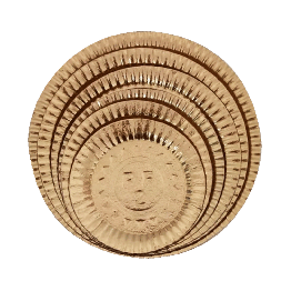 Prato Lam Dourado N.05 28cm C/10